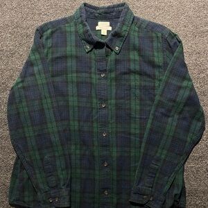 Women's Scotch Plaid Flannel Shirt, Relaxed